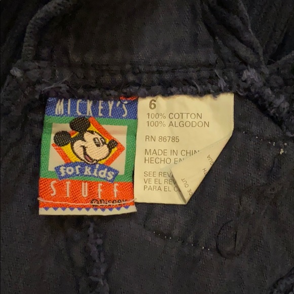 Vintage 90’s Mickey & Minnie Mouse overalls - Picture 6 of 6
